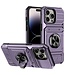 SoFetch Paars Ring Houder Modern Hybride Hoesje voor de iPhone 14 Pro Max