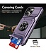 SoFetch Paars Ring Houder Modern Hybride Hoesje voor de iPhone 14 Pro Max
