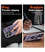SoFetch Paars Ring Houder Modern Hybride Hoesje voor de iPhone 14 Pro Max