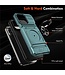 SoFetch Groen Ring Houder Modern Hybride Hoesje voor de iPhone 14 Pro Max