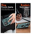 SoFetch Groen Ring Houder Modern Hybride Hoesje voor de iPhone 14 Pro Max