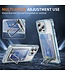 SoFetch Blauw Pasjeshouder Houder Hybride Hoesje voor de iPhone 14 Pro Max