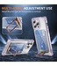 SoFetch Paars Pasjeshouder Houder Hybride Hoesje voor de iPhone 14 Pro Max