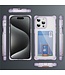 SoFetch Paars Pasjeshouder Houder Hybride Hoesje voor de iPhone 14 Pro Max
