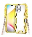 SoFetch Geel Valbestendig Hybride Hoesje met Koord voor de iPhone 14 Pro Max