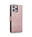 SoFetch Rosegoud Boom Bookcase Hoesje voor de iPhone 14 Pro Max