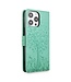 SoFetch Groen Boom Bookcase Hoesje voor de iPhone 14 Pro Max