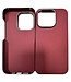 SoFetch Rood Lensbescherming Carbon Hybride Hoesje voor de iPhone 14 Pro Max