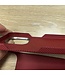 SoFetch Rood Lensbescherming Carbon Hybride Hoesje voor de iPhone 14 Pro Max