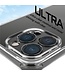 SoFetch Zwart Lensbescherming Hybride Hoesje voor de iPhone 14 Pro Max