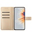 SoFetch Goud Mandala Bookcase Hoesje voor de iPhone 14 Pro Max