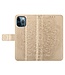 SoFetch Goud Mandala Bookcase Hoesje voor de iPhone 14 Pro Max