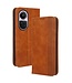 SoFetch Bruin Vintage Bookcase Hoesje voor de Oppo Reno10