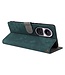 SoFetch Groen RFID Bookcase Hoesje met Polsbandje voor de Oppo Reno10
