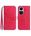 SoFetch Rose Zonnebloem Bookcase Hoesje met Polsbandje voor de Oppo Reno10