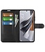 SoFetch Zwart Litchee Bookcase Hoesje voor de Oppo Reno10
