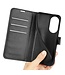 SoFetch Zwart Litchee Bookcase Hoesje voor de Oppo Reno10