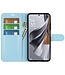 SoFetch Blauw Litchee Bookcase Hoesje voor de Oppo Reno10