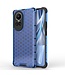 SoFetch Blauw Valbestendig Honingraat Hybride Hoesje voor de Oppo Reno10