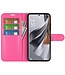 SoFetch Rose Litchee Bookcase Hoesje voor de Oppo Reno10