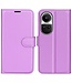SoFetch Paars Litchee Bookcase Hoesje voor de Oppo Reno10