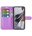 SoFetch Paars Litchee Bookcase Hoesje voor de Oppo Reno10