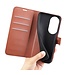 SoFetch Bruin Litchee Bookcase Hoesje voor de Oppo Reno10