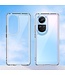 SoFetch Transparant Valbestendig Hybride Hoesje voor de Oppo Reno10