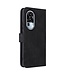 SoFetch Zwart Zacht Bookcase Hoesje voor de Oppo Reno10