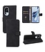 SoFetch Zwart Zacht Bookcase Hoesje voor de Oppo Reno10