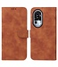 SoFetch Bruin Zacht Bookcase Hoesje voor de Oppo Reno10