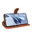 SoFetch Bruin Zacht Bookcase Hoesje voor de Oppo Reno10
