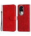 SoFetch Rood Mandala Bookcase Hoesje met Polsbandje voor de Oppo Reno10