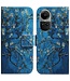 SoFetch  Bloemen Bookcase Hoesje voor de Oppo Reno10