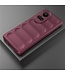 SoFetch Bordeaux Rood Valbestendig TPU Hoesje voor de Oppo Reno10