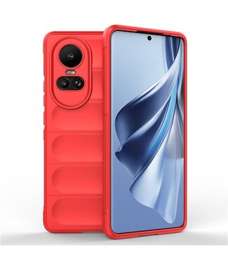 SoFetch Rood Valbestendig TPU Hoesje Oppo Reno10