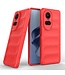 SoFetch Rood Valbestendig TPU Hoesje voor de Oppo Reno10