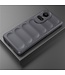 SoFetch Dark Grijs Valbestendig TPU Hoesje voor de Oppo Reno10
