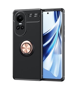 SoFetch Rosegoud Ring Houder TPU Hoesje Oppo Reno10