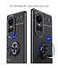 SoFetch Blauw Ring Houder TPU Hoesje voor de Oppo Reno10