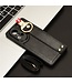 SoFetch Zwart Houder Modern Hybride Hoesje met Handriem voor de Oppo Reno10