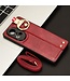 SoFetch Rood Houder Modern Hybride Hoesje met Handriem voor de Oppo Reno10