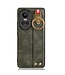 SoFetch Groen Houder Modern Hybride Hoesje met Handriem voor de Oppo Reno10