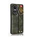 SoFetch Groen Houder Modern Hybride Hoesje met Handriem voor de Oppo Reno10