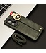 SoFetch Groen Houder Modern Hybride Hoesje met Handriem voor de Oppo Reno10