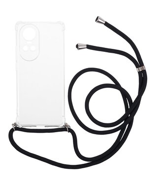 SoFetch Transparant Valbestendig TPU Hoesje met Koord Oppo Reno10