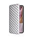 SoFetch Zilver Geometric Bookcase Hoesje voor de Oppo Reno10 Pro