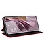 SoFetch Rood Geometric Bookcase Hoesje voor de Oppo Reno10 Pro