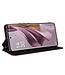 SoFetch Bruin Geometric Bookcase Hoesje voor de Oppo Reno10 Pro