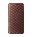 SoFetch Bruin Geometric Bookcase Hoesje voor de Oppo Reno10 Pro